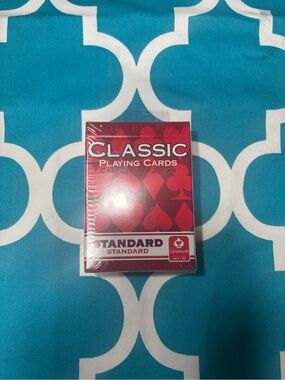 New Classic Playing Cards - Red Standard Deck
